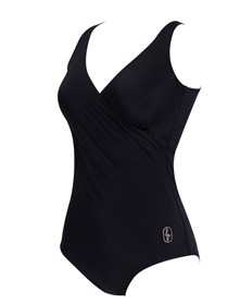 Maillot de bain amincissant Slim-Shape d'IMEC & Franca Von Wunster - noir